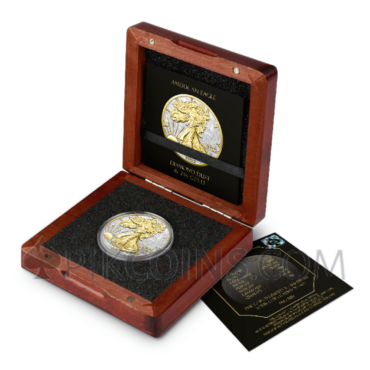 American Eagle – Diamond Dust & 24k Gold 1 USD 1oz USA 2025