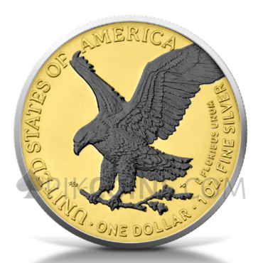 American Eagle – Black Platinum Gold and Silver 1 USD 1oz USA 2025
