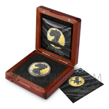 American Eagle – Black Platinum Gold and Silver 1 USD 1oz USA 2025