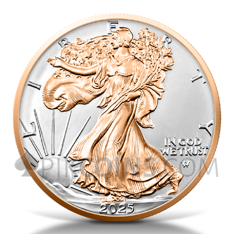 American Eagle – Red Gold 1 USD 1oz USA 2025