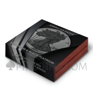American Eagle – Ruthenium and Black Platinum 1$ 1oz USA 2025