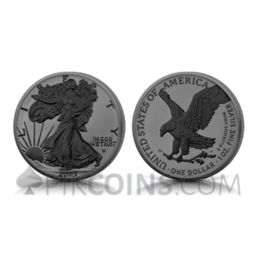 American Eagle – Ruthenium and Black Platinum 1$ 1oz USA 2025
