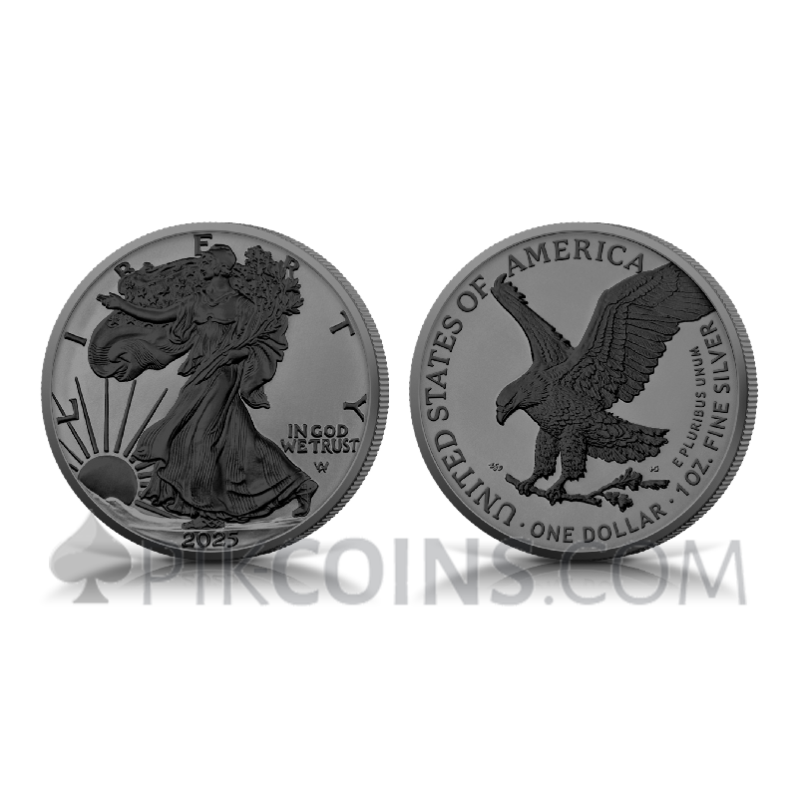 American Eagle – Ruthenium and Black Platinum 1$ 1oz USA 2025 - Image 4