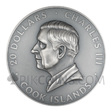 Grande Europe - Hidden Treasure 20$ 3oz Cook Islands 2025