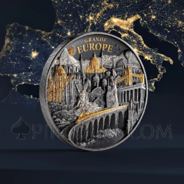 Grande Europe - Hidden Treasure 20$ 3oz Cook Islands 2025