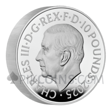 Freddie Mercury - Legends of Music 10 Pounds 10oz 2025 UK