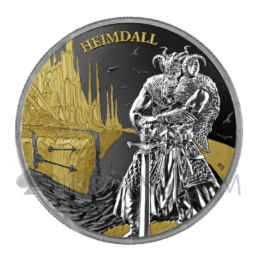 Loki & Heimdall Geminus - Ragnarök 2 Coins Set 2 x 1oz 2 x 5 Mark 2025