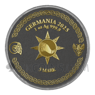 Loki & Heimdall Geminus - Ragnarök 2 Coins Set 2 x 1oz 2 x 5 Mark 2025