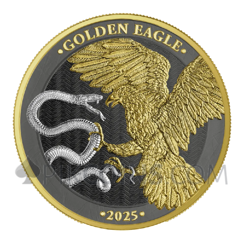 Golden Eagle Limited Edition 30€ 1kg Malta 2025