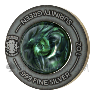 Surinity Green 1000 Francs CFA 1oz Gabon 2025