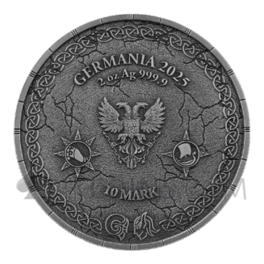 Loki & Heimdall - Ragnarök 2oz 10 Mark 2025