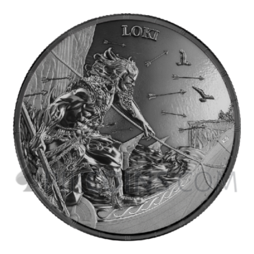 Loki & Heimdall - Ragnarök 2 Coins Set 2 x 1oz 2 x 5 Mark 2025