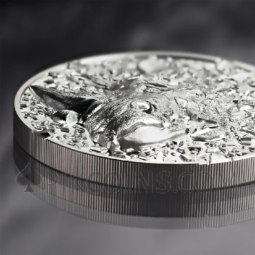 Rhino - Silver Burst 20$ 3oz Cook Islands 2025