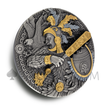 Eagle Warrior - Aztec Warrior 2000 Francs CFA 2oz Cameroon 2025