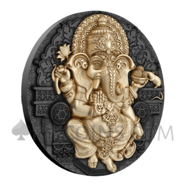 Ganesha - Hindu Pantheon 10$ 5oz Niue 2025