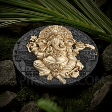Ganesha - Hindu Pantheon 10$ 5oz Niue 2025