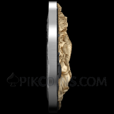 Ganesha - Hindu Pantheon 10$ 5oz Niue 2025