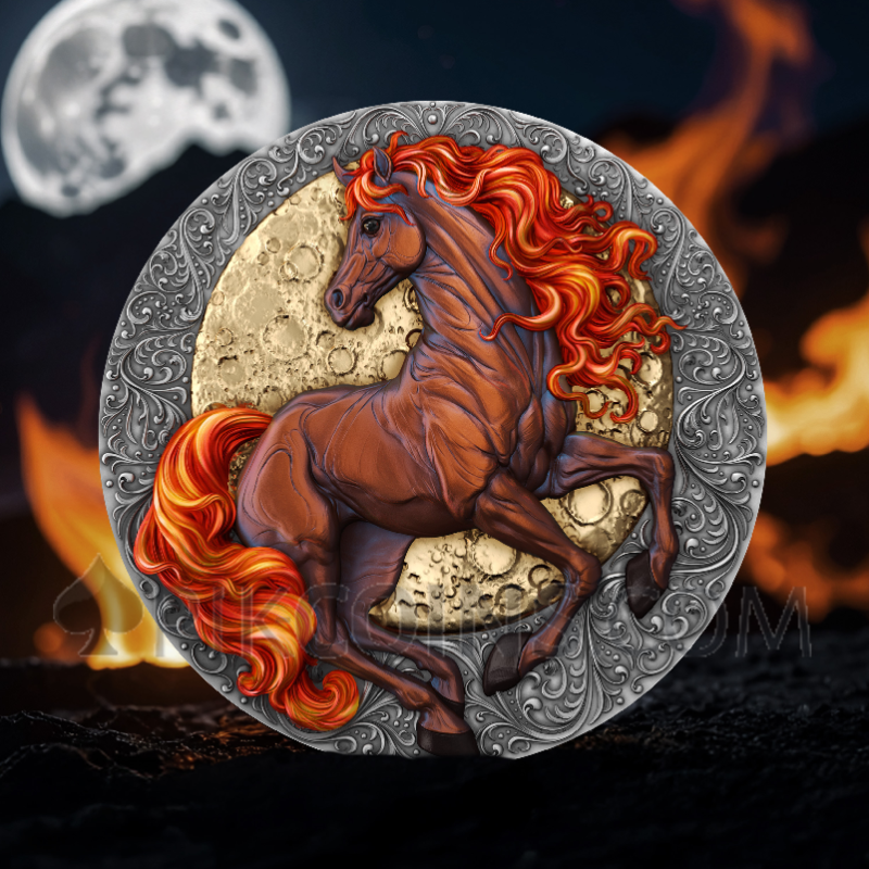 Fire Horse - Lunar Years 5$ 2oz Niue 2026