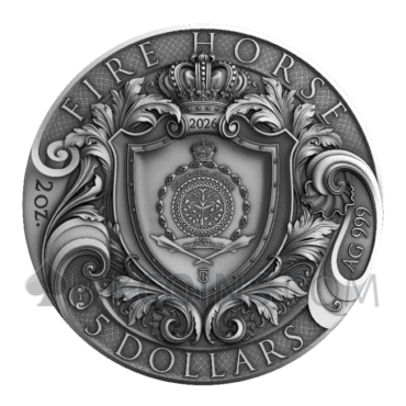 Fire Horse - Lunar Years 5$ 2oz Niue 2026