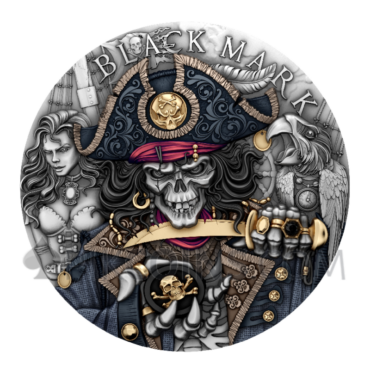 Black Mark - The Pirates 5$ 2oz Niue 2026