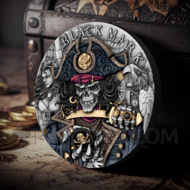 Black Mark - The Pirates 5$ 2oz Niue 2026