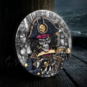 Black Mark - The Pirates 5$ 2oz Niue 2026
