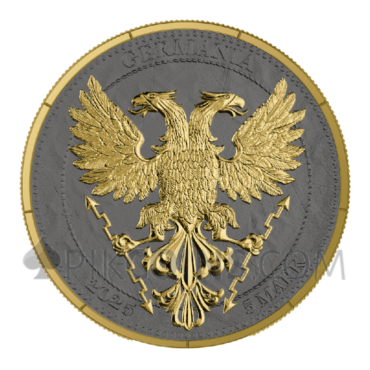 Yggdrasil Goldenleaf - Mythical Forest 5 Mark 1oz Germania 2025