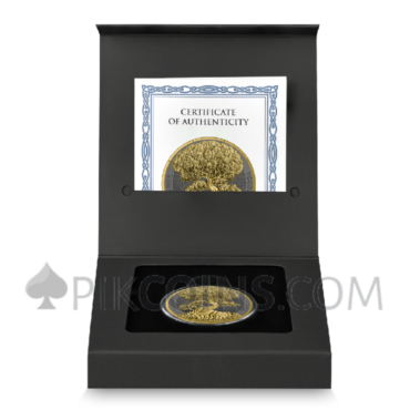 Yggdrasil Goldenleaf - Mythical Forest 5 Mark 1oz Germania 2025