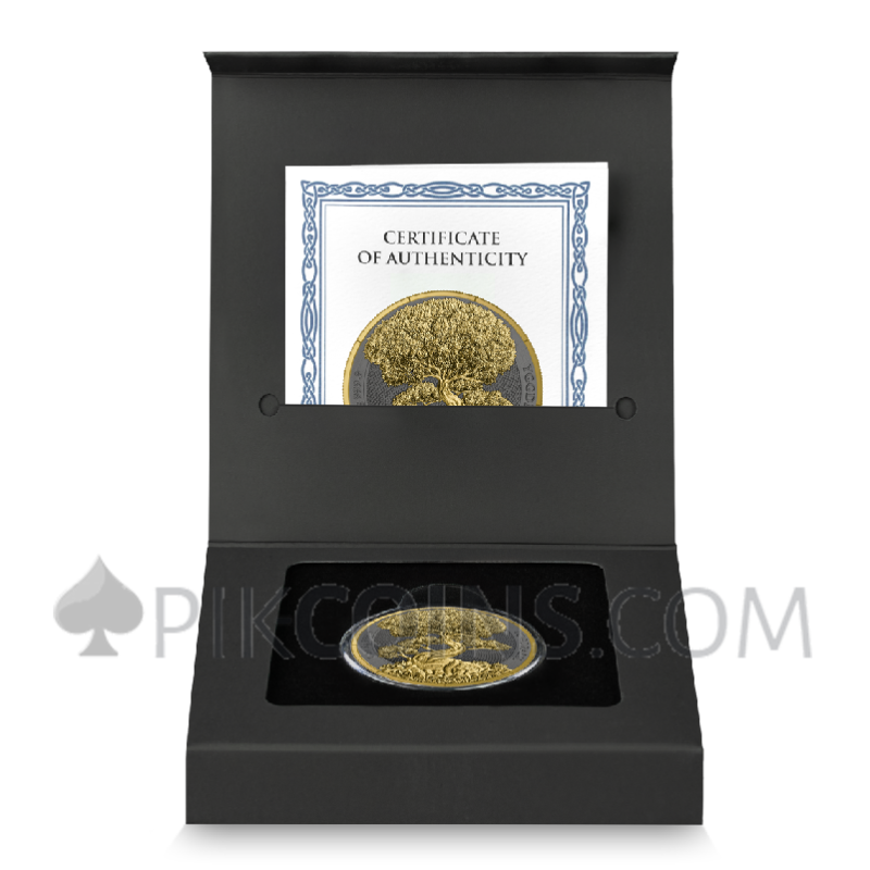 Yggdrasil Goldenleaf - Mythical Forest 5 Mark 1oz Germania 2025 - Image 5