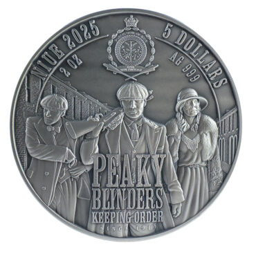 Polly Gray – Peaky Blinders 5$ 2oz Niue 2025
