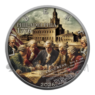 American Independence - Past - American Eagle 1$ 1oz USA 2026