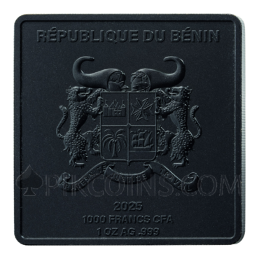 Tiger - Animalium 1000 Francs CFA 1oz Benin 2025