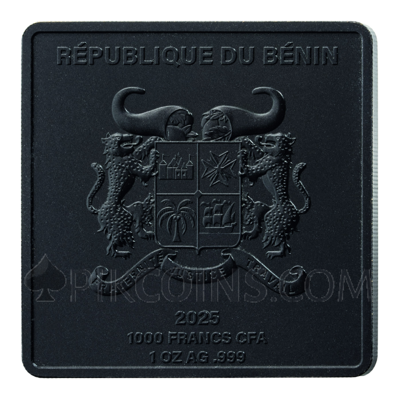 Tiger - Animalium 1000 Francs CFA 1oz Benin 2025 - Image 3