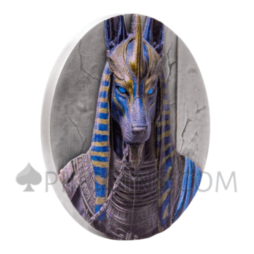 Anubis UHR Antiqued – Egyptian Heritage 10$ 1oz Liberia 2026