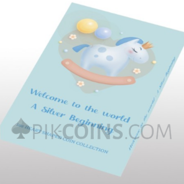 Baby Boy - New Born Heart 1000 Francs CFA 1oz Cameroon 2026