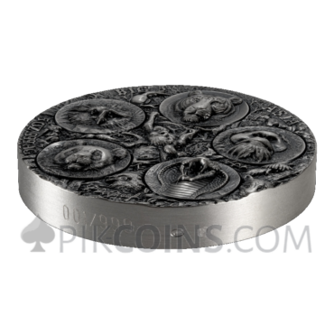 Big Five Asia - Completer Coin 5000 Francs CFA 5oz Ivory Coast 2026