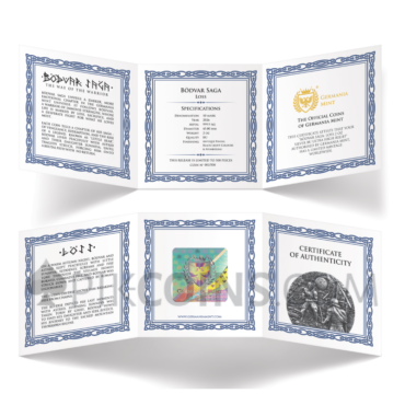 Bödvar Saga - Loss - Ultra High Relief 10 Mark 2oz Germania 2026