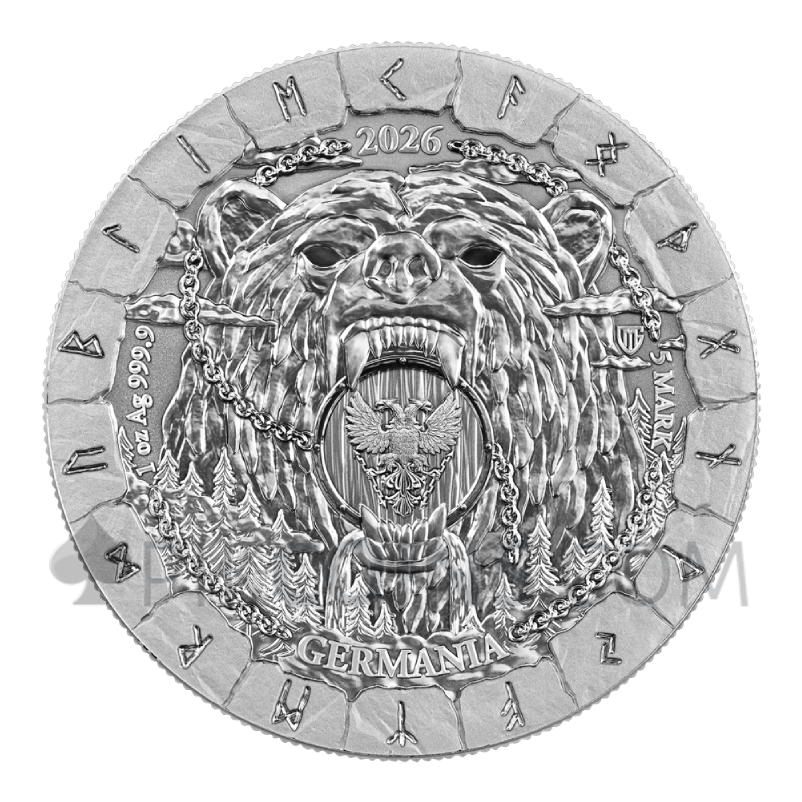 Bödvar Saga - Loss 5 Mark 1oz Germania 2026 - Image 2