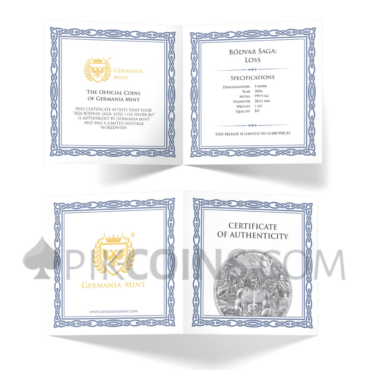 Bödvar Saga - Loss 5 Mark 1oz Germania 2026