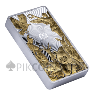 The Bullion Giants - Silver Coin Bar 1kg 25$ Solomon Islands 2026