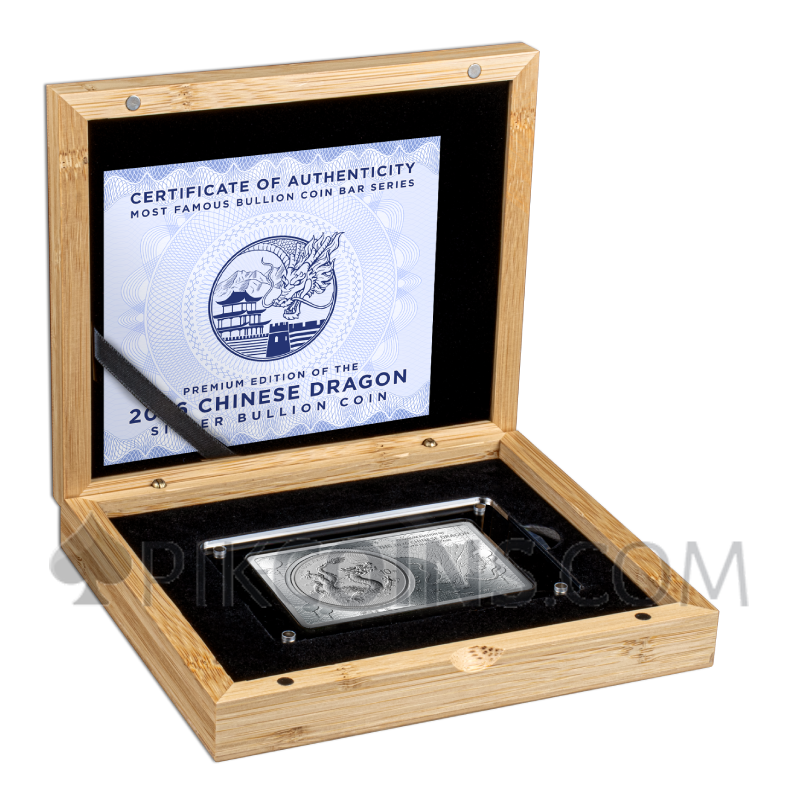 Chinese Dragon - Coin in Bar 10¥ 2oz + 1oz China 2026 - Image 3