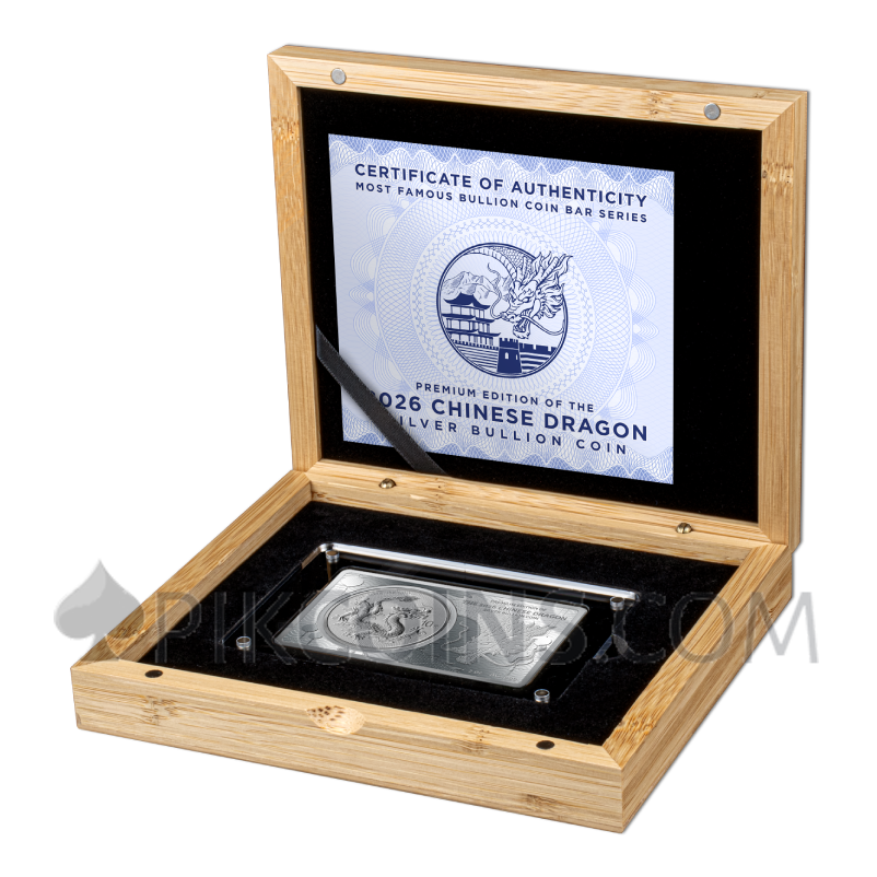 Chinese Dragon - Coin in Bar 10¥ 2oz + 1oz China 2026 - Image 4