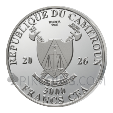 Crystalique - Unique by Nature 3000 Francs CFA 1oz Cameroon 2026