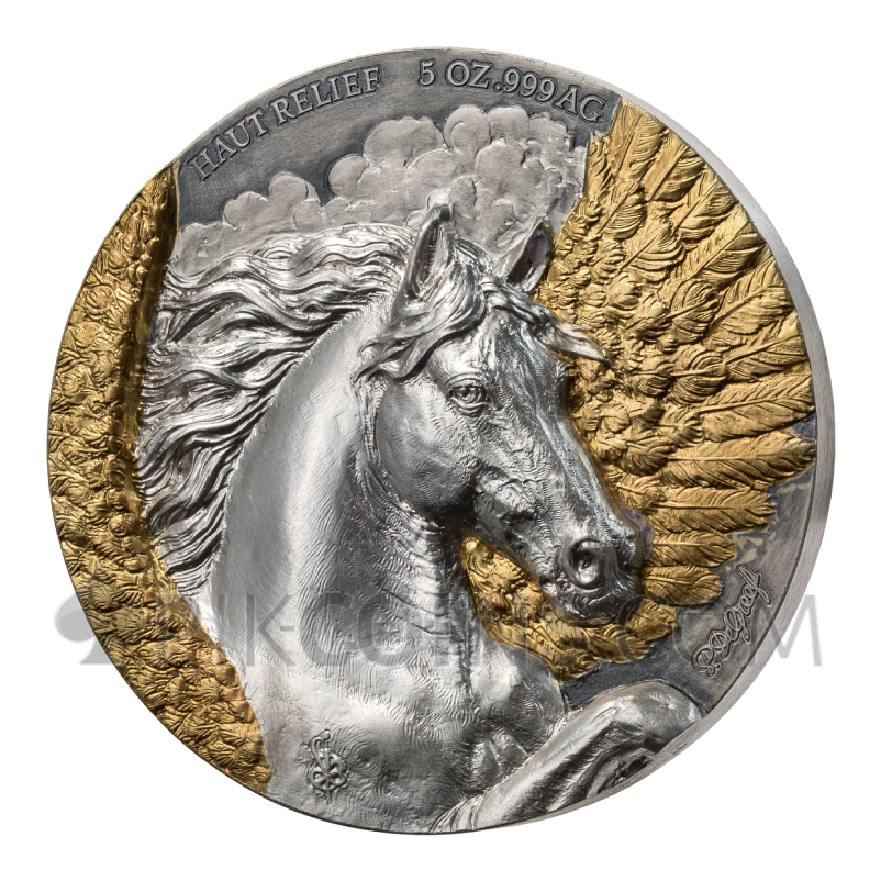 Pegasus - Édition Signature 5000 Francs CFA 2x5oz Ivory Coast 2026 - Image 2