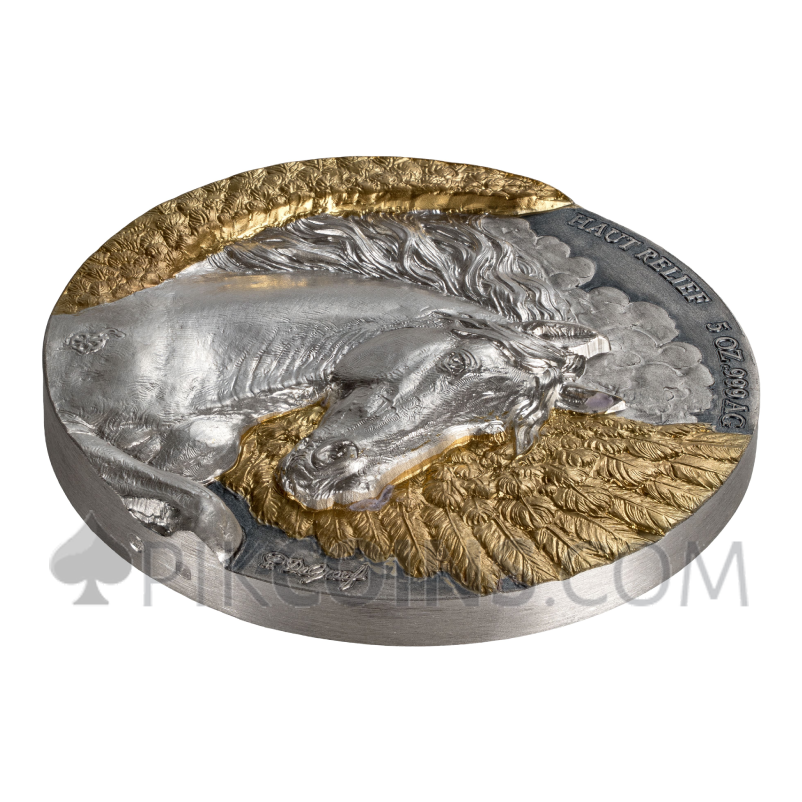 Pegasus - Édition Signature 5000 Francs CFA 2x5oz Ivory Coast 2026 - Image 4