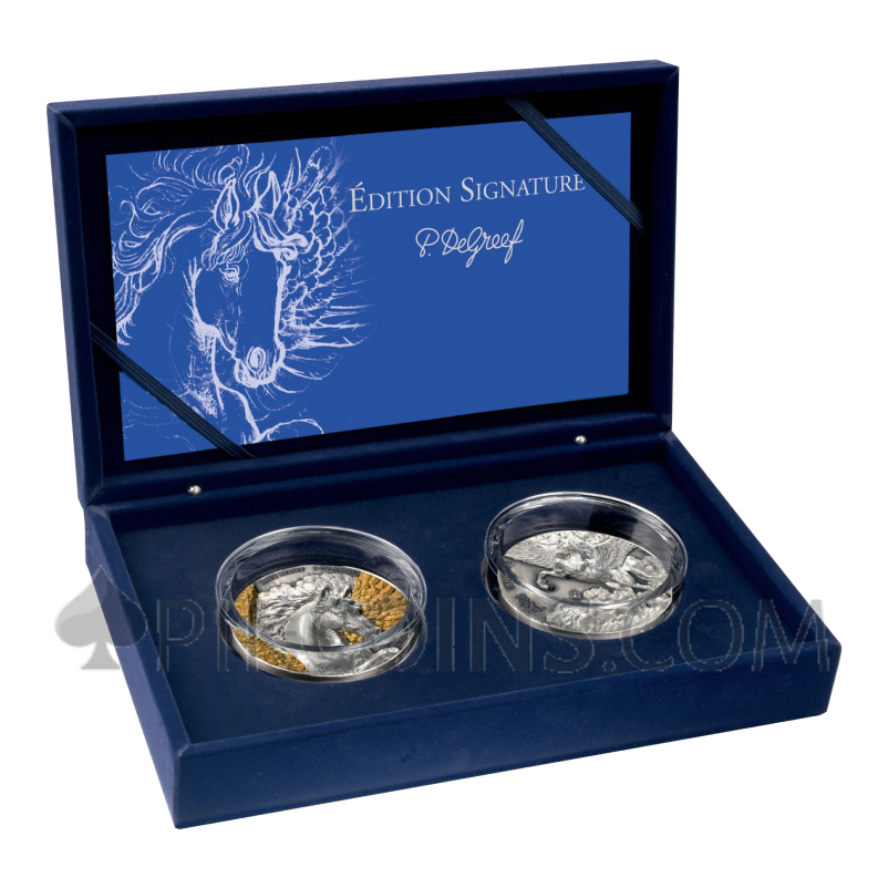 Pegasus - Édition Signature 5000 Francs CFA 2x5oz Ivory Coast 2026