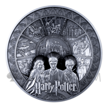 Harry Potter - The Golden Trio 20$ 1kg Samoa 2026