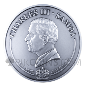 Harry Potter - The Golden Trio 20$ 1kg Samoa 2026