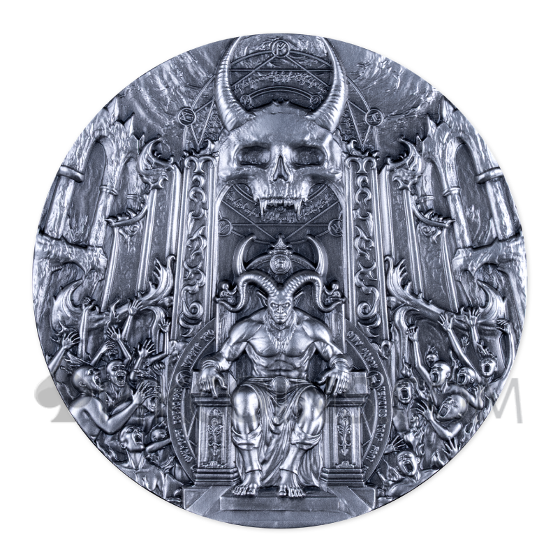 Heaven & Hell - Dual Relief 10$ 5oz Samoa 2026 - Image 2