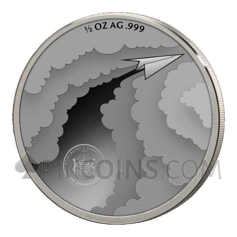 Alpine - Impressions of Earth 500 Francs CFA 1/2oz Gabon 2026 - Image 2